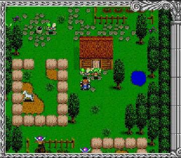 Heracles no Eikou III - Kamigami no Chinmoku (Japan) screen shot game playing